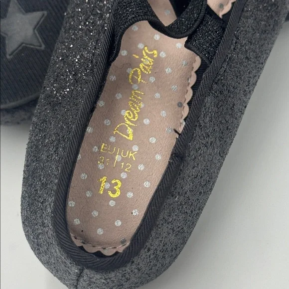 Sparkly Black Ballet Flats - Picture 8 of 8